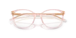 กรอบแว่นสายตา Dolce & Gabbana DG3425-3148 Transparent Rose แว่นสายตา Dolce & Gabbana DG3425-3148 ชมพูโปร่งใส close-up ด้านหน้า