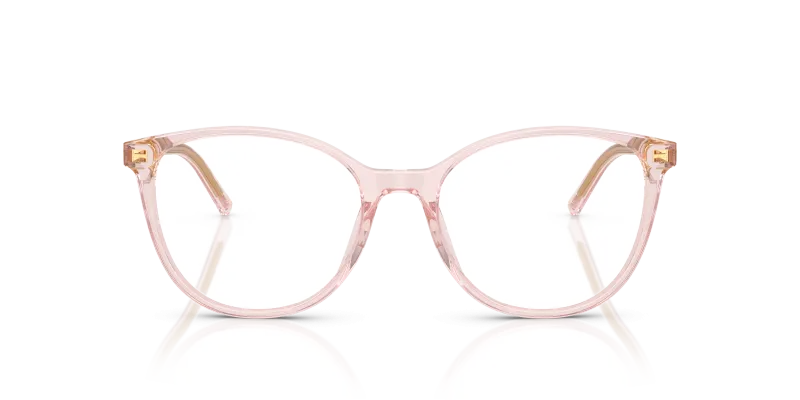 แว่นสายตา Dolce & Gabbana DG3425-3148 ชมพูโปร่งใส ด้านหน้า