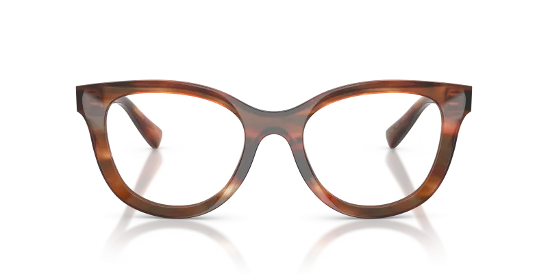 แว่นสายตา Dolce & Gabbana DG3437-3221 แถบน้ำตาล ด้านหน้า
