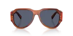 แว่นกันแดด Dolce & Gabbana DG4504-32212V สีขิงลายเส้น ด้านหน้า