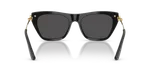 แว่นกันแดด Dolce & Gabbana DG4511-501/87 Black Dark Grey แว่นกันแดด Dolce & Gabbana DG4511-501/87 สีดำ ขาแว่นด้านใน