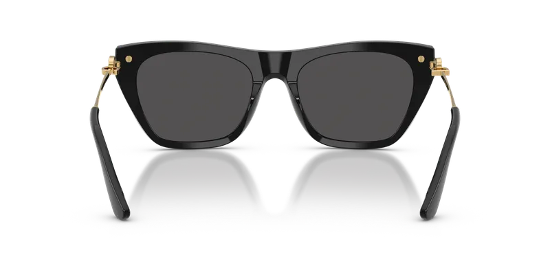 แว่นกันแดด Dolce & Gabbana DG4511-501/87 สีดำ ขาแว่นด้านใน