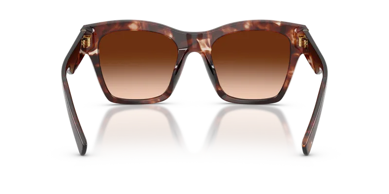 แว่นกันแดด Dolce & Gabbana DG4512-322274 สีฮาวานาแดงเข้ม ขาแว่นด้านใน