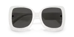 แว่นกันแดด Dolce & Gabbana DG4513-331287 กรอบขาว close-up ด้านหน้า