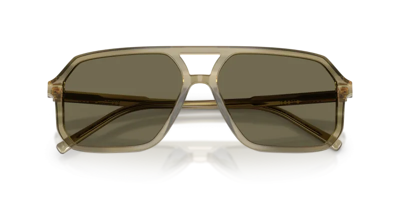 Dolce & Gabbana DG4541-3480/3 เขียวลายแถบ close-up ด้านหน้า