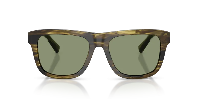 แว่นกันแดด Dolce & Gabbana DG4545-306682 แถบเขียว ด้านหน้า