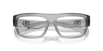 กรอบแว่นสายตา Dolce & Gabbana DG5114-3160 Transparent Grey Dolce & Gabbana DG5114-3160 เทาโปร่งใส close-up ด้านหน้า