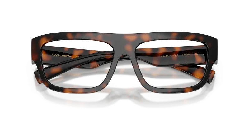 Dolce & Gabbana DG5114-502 ฮาวานา close-up ด้านหน้า