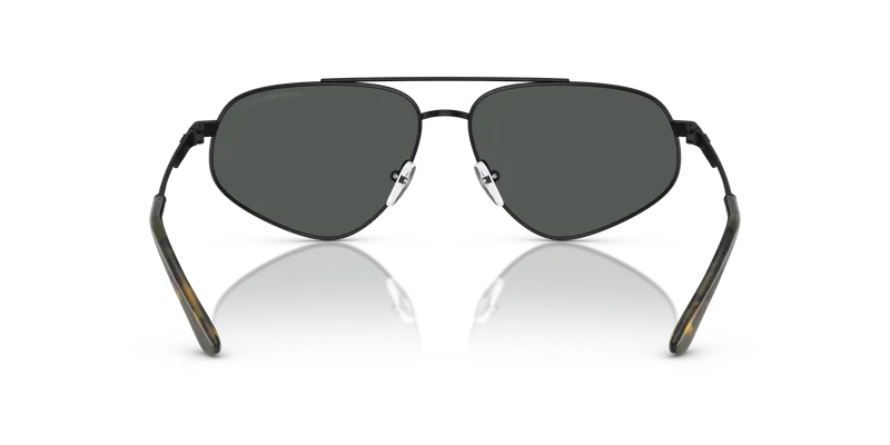 แว่นกันแดด Emporio Armani EA2156-300187 ดำด้าน ขาแว่นและแป้นจมูกเมื่อมองภายใน