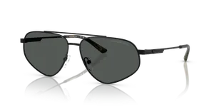 แว่นกันแดด Emporio Armani EA2156-300187 ดำด้านโลหะ เลนส์เทาเข้ม สำหรับผู้ชาย