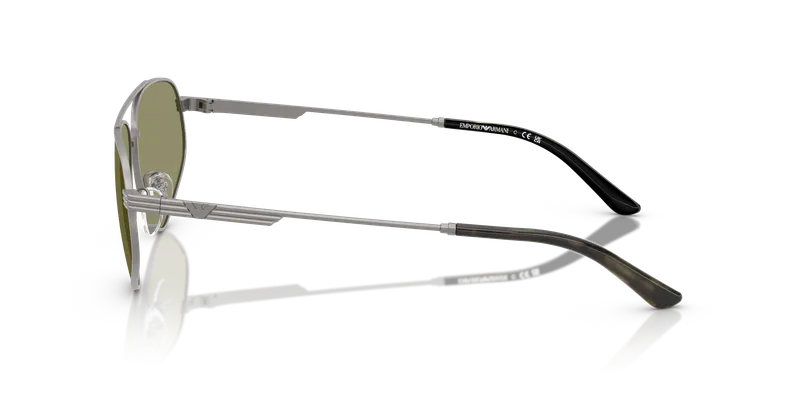 แว่นกันแดด Emporio Armani EA2156-30032A กันเมทัลด้าน รายละเอียดก้านโลหะมุมข้าง