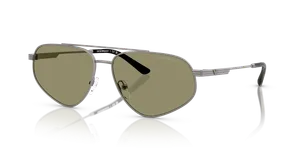 แว่นกันแดด Emporio Armani EA2156-30032A กันเมทัลด้านเต็มขอบ เลนส์เขียว ผู้ชาย