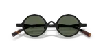 แว่นกันแดด Emporio Armani EA2166-3001/2 Matte Black Dark Green แว่นกันแดด Emporio Armani EA2166-3001/2 ระยะใกล้กรอบเต็มขอบดำด้านและเลนส์เขียวเข้ม