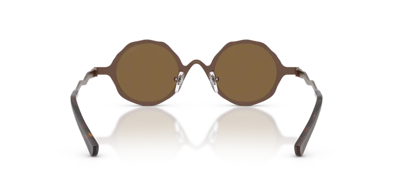 แว่นกันแดด Emporio Armani EA2166-300473 ด้านหลังแป้นจมูกปรับได้และโครงเต็มขอบ