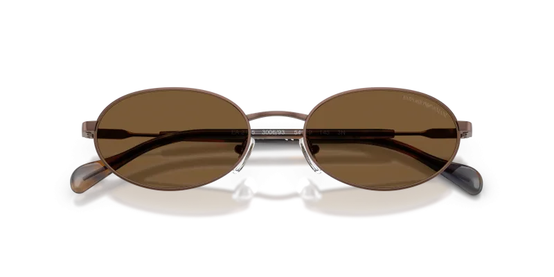 แว่นกันแดด Emporio Armani EA2175-300693 close-up ด้านหน้า ผิวทองแดงด้าน