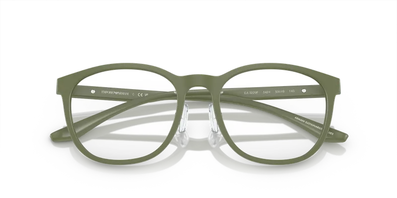 แว่นสายตา Emporio Armani EA3229F-5424 ระยะใกล้หน้ากรอบสีเขียวเสจผิวด้าน