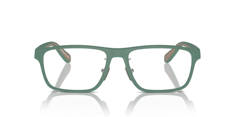 แว่นสายตา Emporio Armani EA3233F-6102 ด้านหน้าสี่เหลี่ยมผืนผ้าเขียวด้านเต็มขอบ