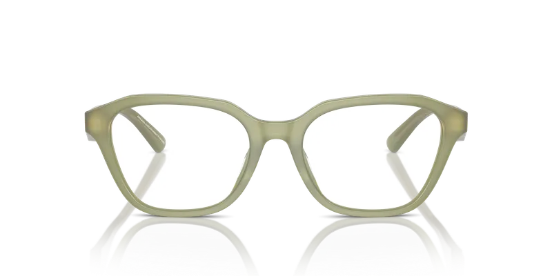 แว่นสายตา Emporio Armani EA3235U-6116 เขียวโอปอลประกาย ทรงเรขาคณิตมุมหน้า