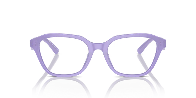แว่นสายตา Emporio Armani EA3235U-6117 ม่วงโอปอลประกาย กรอบเรขาคณิตด้านหน้า