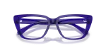 กรอบแว่นสายตา Emporio Armani EA3256U-6253 Shiny Transparent Purple แว่นสายตา Emporio Armani EA3256U-6253 close-up ด้านหน้า