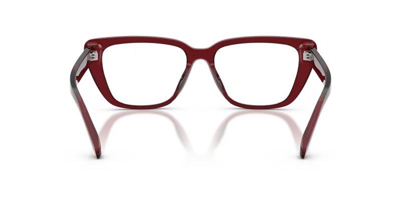 แว่นสายตา Emporio Armani EA3256U-6254 ด้านหลังโครงตาแมวคานสูงเต็มขอบ