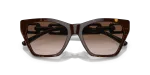 แว่นกันแดด Emporio Armani EA4203U-502613 Shiny Havana Gradient Brown แว่นกันแดด Emporio Armani EA4203U-502613 close-up ด้านหน้า