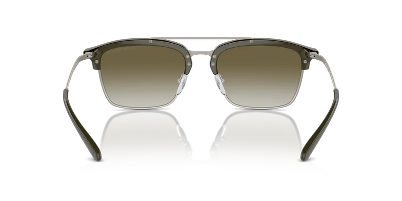 แว่นกันแดด Emporio Armani EA4228-30038E ด้านหลังโครงนักบินเต็มขอบแป้นจมูกปรับได้