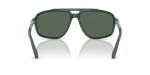แว่นกันแดด Emporio Armani EA4236U-619071 Dark Green Dark Green แว่นกันแดด Emporio Armani EA4236U-619071 มุมหลัง โครงเต็มขอบไซซ์ 59
