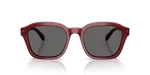 แว่นกันแดด Emporio Armani EA4245U-624887 Shiny Transparent Red Grey Emporio Armani EA4245U-624887 ด้านหน้า แดงโปร่งใสประกาย