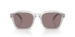 แว่นกันแดด Emporio Armani EA4245U-62507N Shiny Transparent Crystal Brown Violet Emporio Armani EA4245U-62507N ด้านหน้า Shiny Transparent Crystal