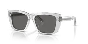 Emporio Armani EA4246U-625087 แว่นกันแดดผู้หญิง คริสตัลประกาย มุมเฉียง