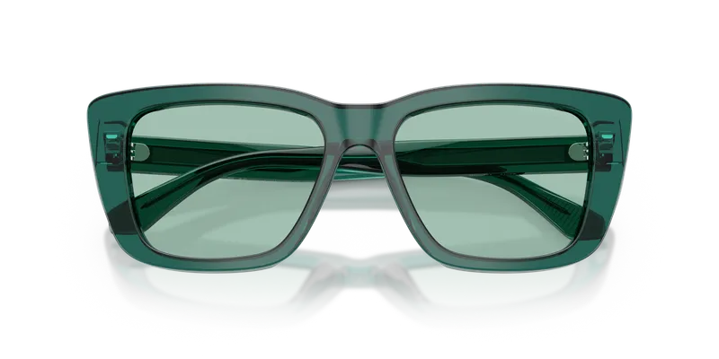 Emporio Armani EA4246U-6252/2 ระยะใกล้ด้านหน้า สีเขียวใสมันเงา