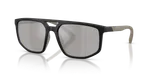 Matte Black Light Grey Mirror Silver