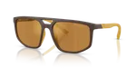 Matte Brown Brown Mirror Gold