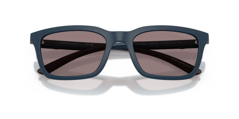 Emporio Armani EA4249U-62607N ระยะใกล้ด้านหน้า น้ำเงินด้าน