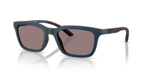 Emporio Armani EA4249U-62607N แว่นกันแดดผู้ชาย น้ำเงินด้าน มุมเฉียง