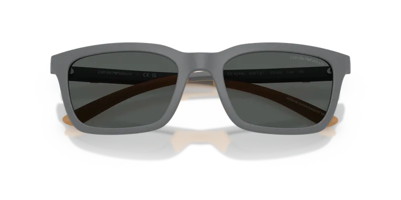 Emporio Armani EA4249U-626187 ระยะใกล้ด้านหน้า เทาด้าน