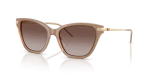 Emporio Armani EA4251F-626313 แว่นกันแดดผู้หญิง สีโอปอลทุนดราแวววาว มุมเฉียง