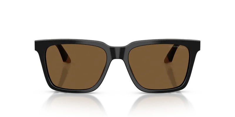 Emporio Armani EA4260F-631373 ด้านหน้า ดำ/เบจ