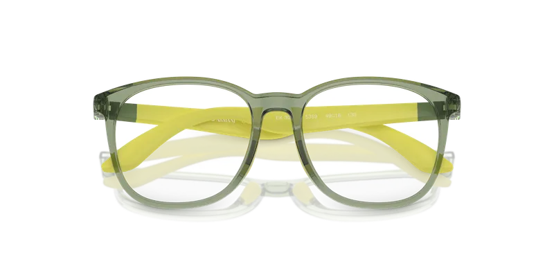 Emporio Armani EK3004F-5359 ระยะใกล้ด้านหน้า สีเขียวใสมันเงา
