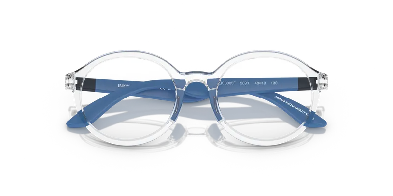 Emporio Armani EK3005F-5893 ระยะใกล้ด้านหน้า คริสตัลประกาย