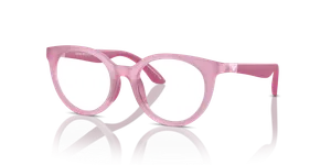 Emporio Armani EK3007F-6133 แว่นสายตาเด็ก ชมพูโอปอล มุมเฉียง