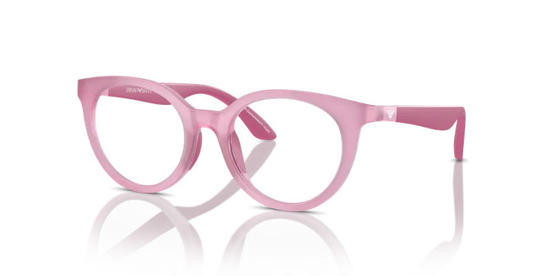 กรอบแว่นสายตา Emporio Armani EK3007F-6133 Opal Pink Emporio Armani EK3007F-6133 แว่นสายตาเด็ก ชมพูโอปอล มุมเฉียง