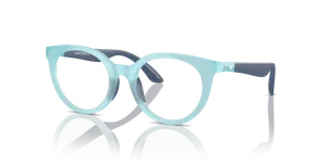 Emporio Armani EK3007F-6137 แว่นสายตาเด็ก Opaline Azure มุมเฉียง