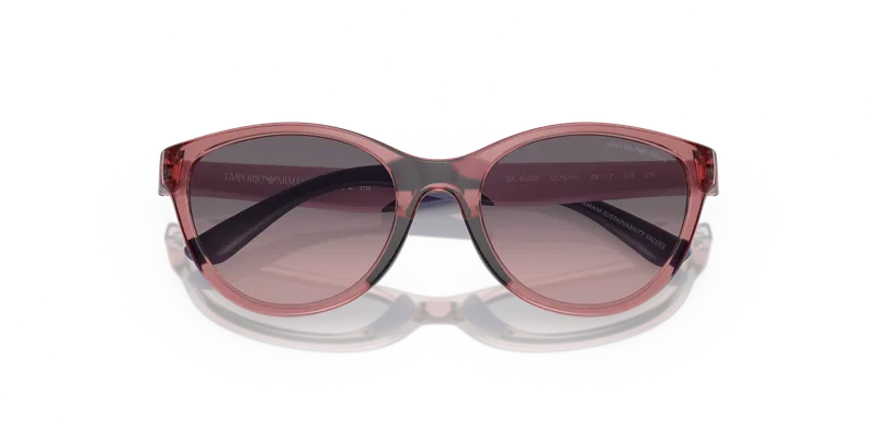 Emporio Armani EK4003F-537646 ระยะใกล้ด้านหน้า ไลแลคโปร่งใสประกาย