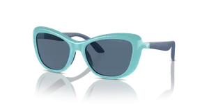 Emporio Armani EK4004F-613280 แว่นกันแดดเด็ก ฟ้าประกาย มุมเฉียง