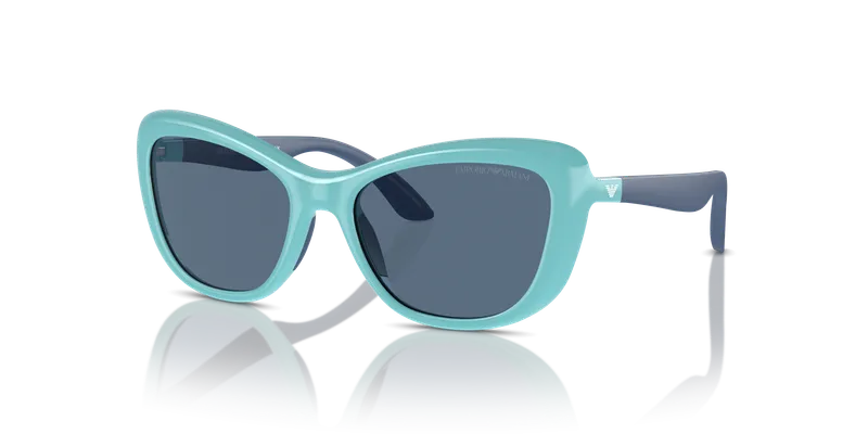 Emporio Armani EK4004F-613280 แว่นกันแดดเด็ก ฟ้าประกาย มุมเฉียง
