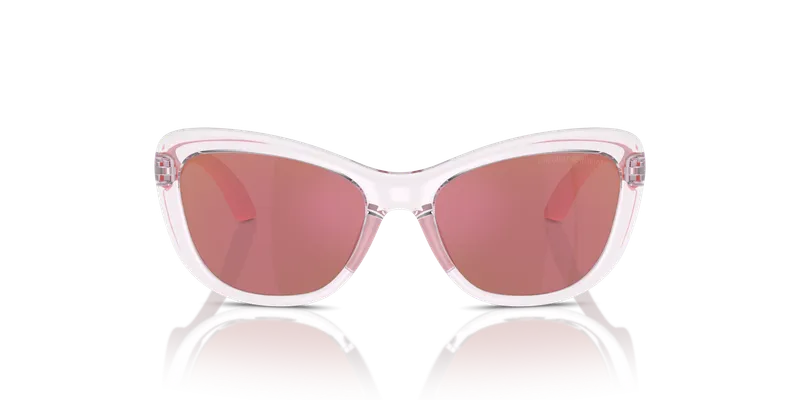 Emporio Armani EK4004F-6139D0 ด้านหน้า ชมพูโปร่งใสประกาย