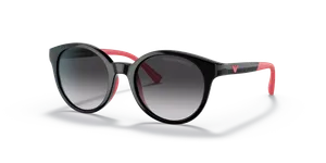 Emporio Armani EK4185F-50178G แว่นกันแดดเด็ก ดำประกาย มุมเฉียง