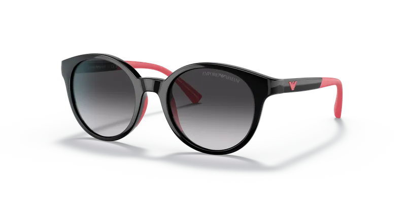 Emporio Armani EK4185F-50178G แว่นกันแดดเด็ก ดำประกาย มุมเฉียง